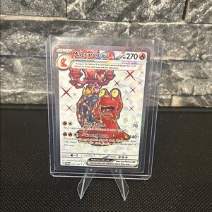 Pokémon Magcargo Full Art EX Holo 191/167 from Twilight Masquerade Set M/NM